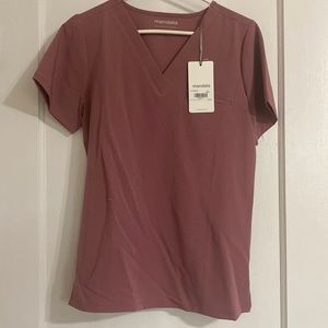 MANDALA MAUVE SCRUB SET SIZE SM PETITE NEW WITH TAGS. NEVER WORN